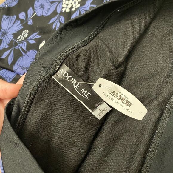 NWT Adore Me Floral Brief Swimsuit Bottom Sz L - Picture 3 of 4